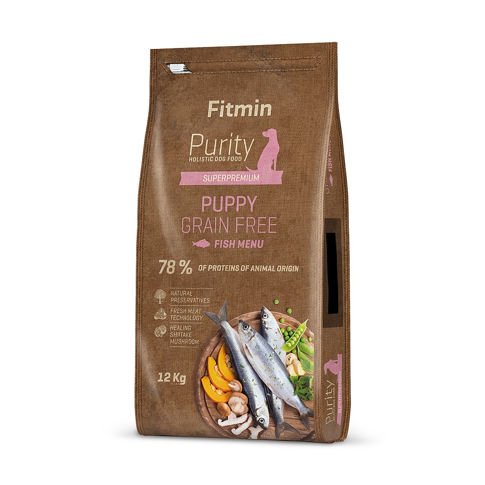 Fitmin Purity Puppy Fish Grain Free kompletní krmivo pro štěňata 2 kg