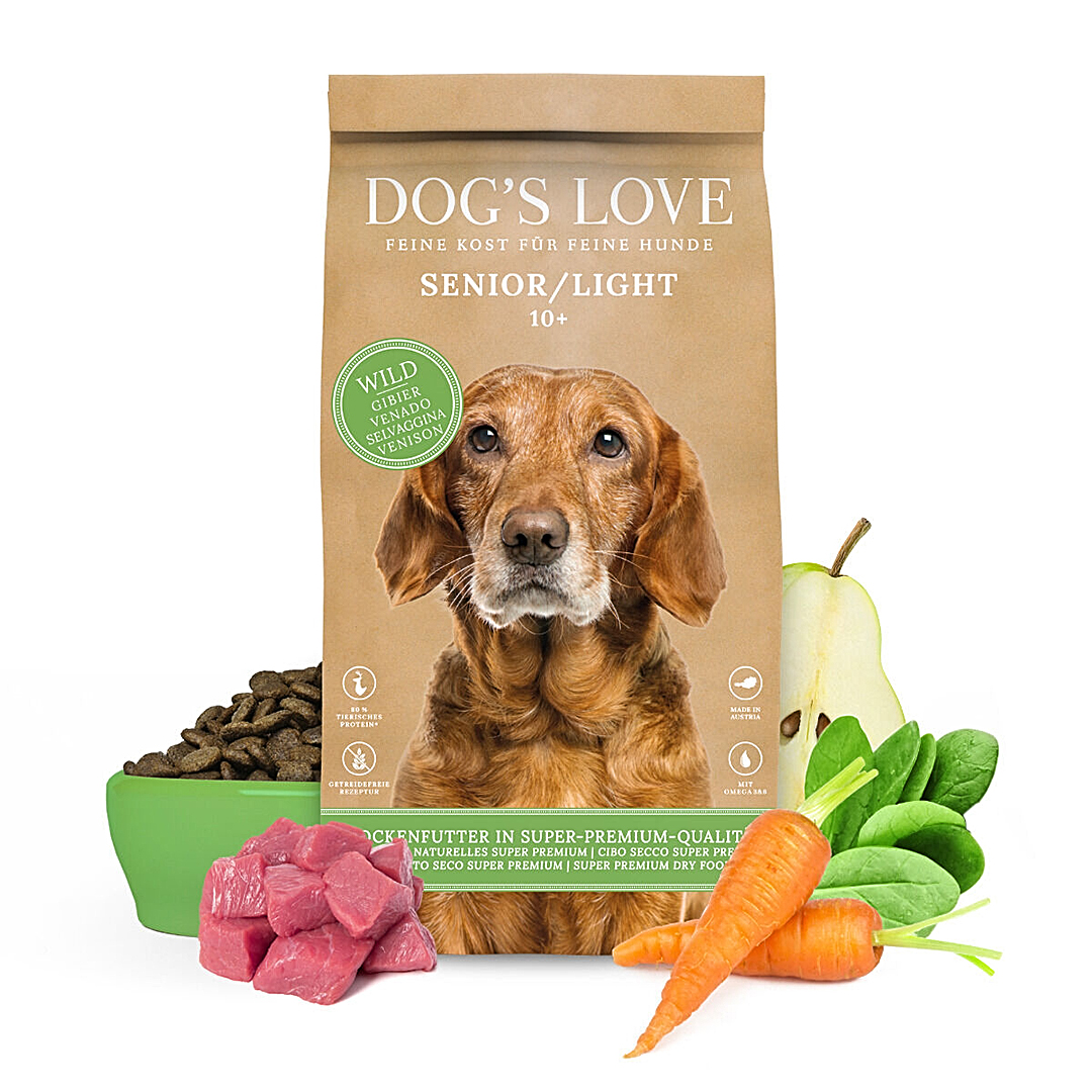 Dog's Love granule Zvěřina Senior/Light NEW 2kg