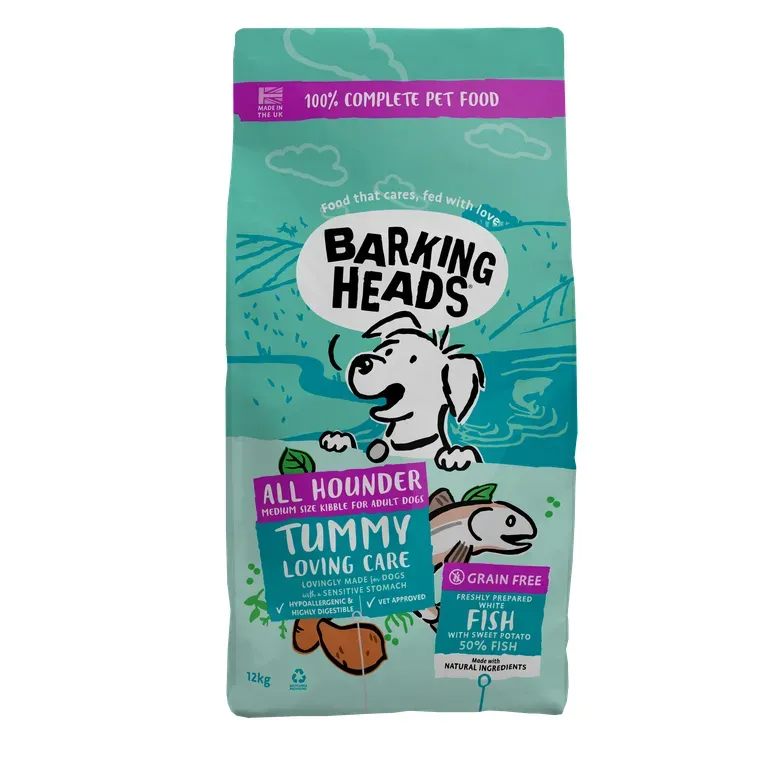 BARKING HEADS All Hounder Tummy Lovin' Care Fish 2kg