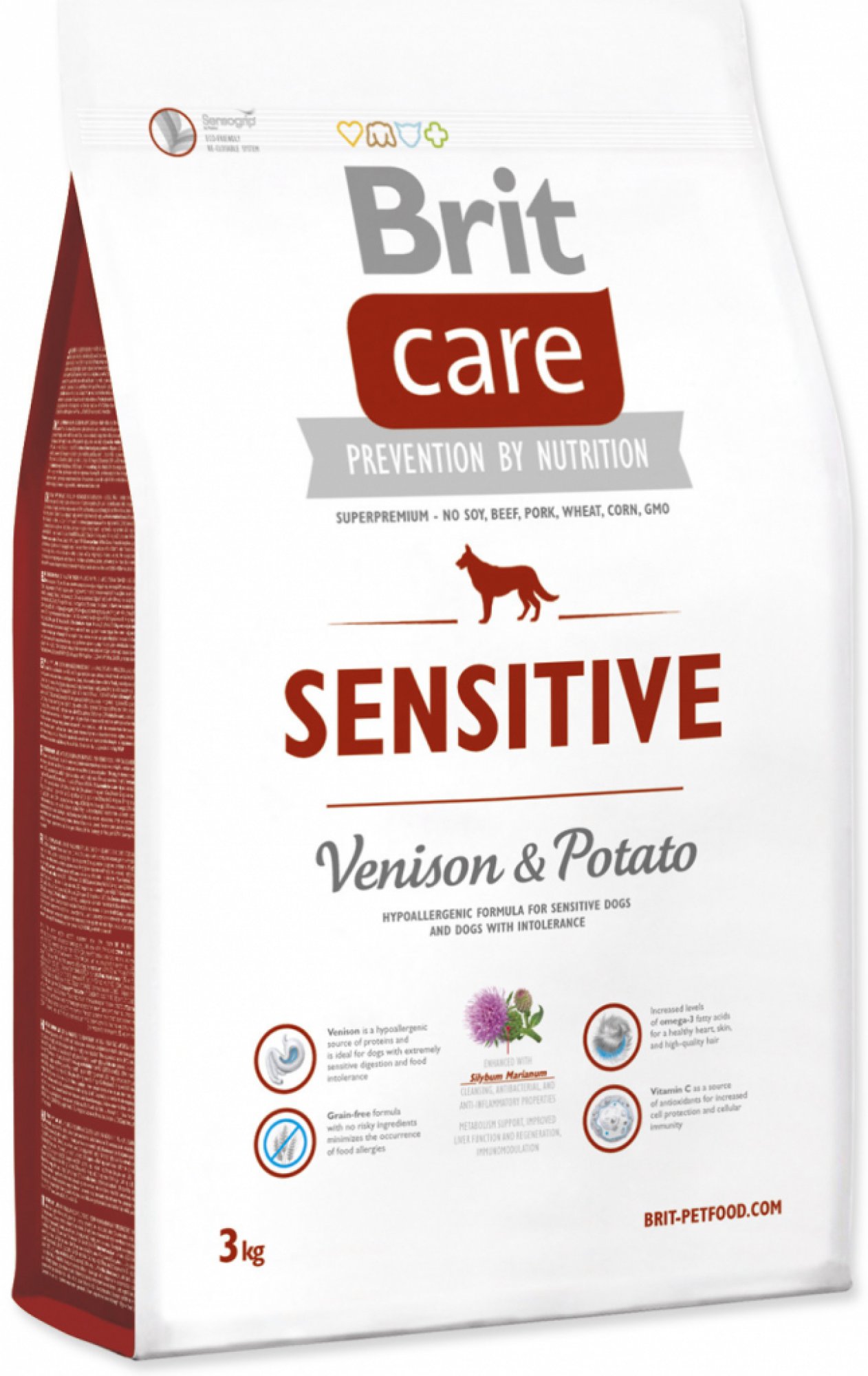 Brit Care Dog Grain-free Sensitive Venison 3 kg