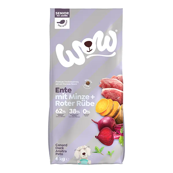 WOW granule Kachna Senior 6 kg