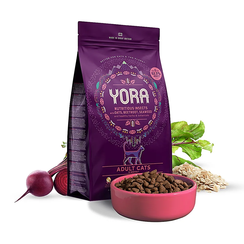 YORA Cat Adult granule z hmyzu pro kočky 3,75kg