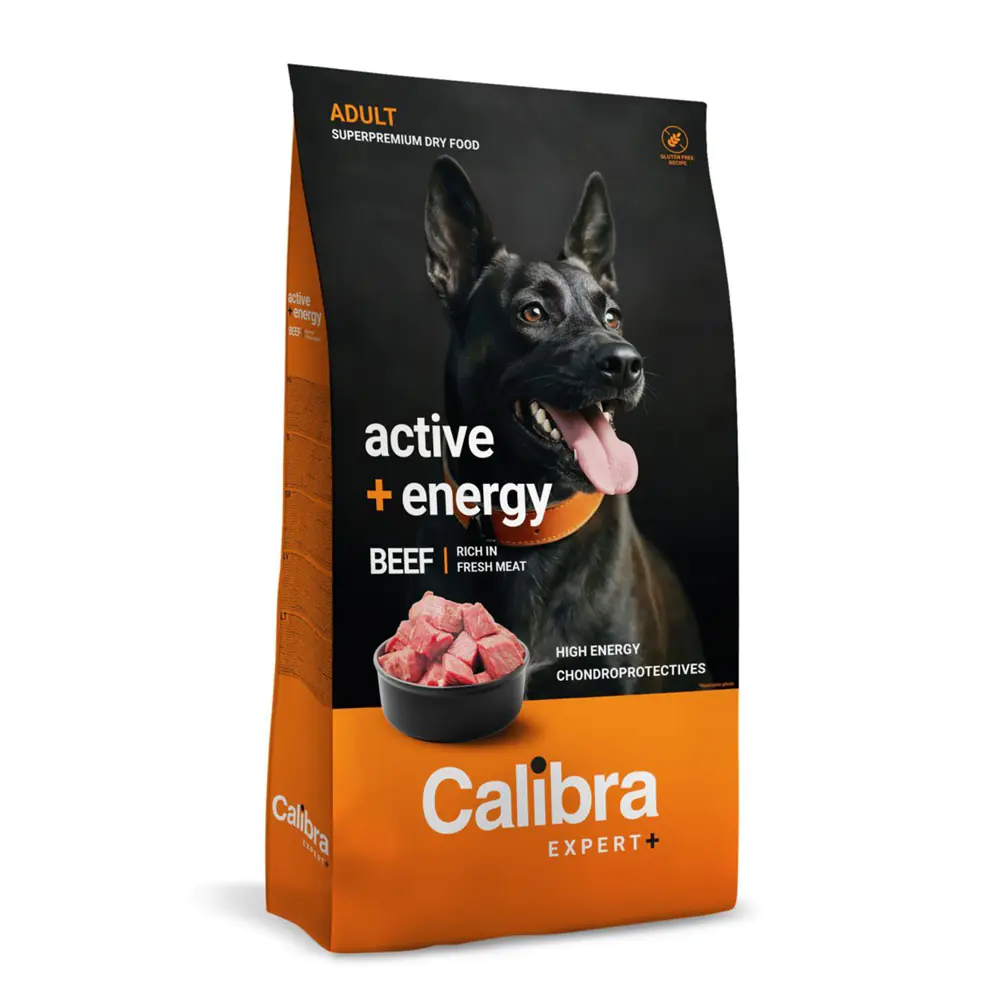 Calibra Dog EXPERT+ Adult Active & Energy Beef 100g