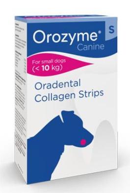 Orozyme plátky žvýkací pro psy S do 10kg 224g 