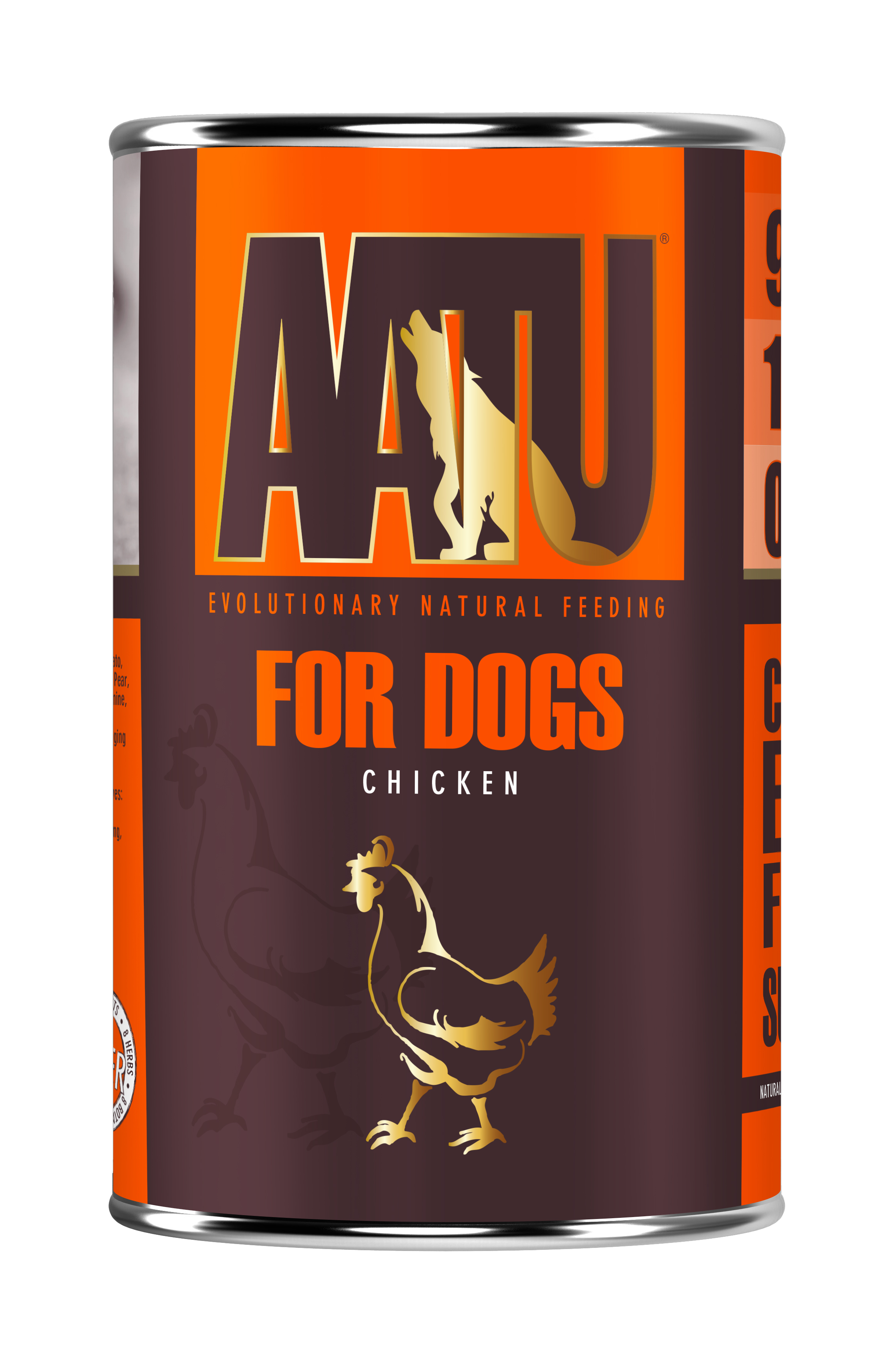 AATU Dog Chicken konzerva 400g 