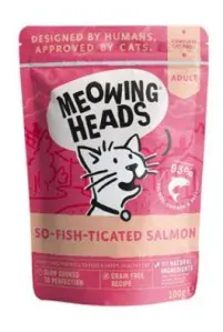 MEOWING HEADS So-fish-ticated Salmon kapsička 100g 