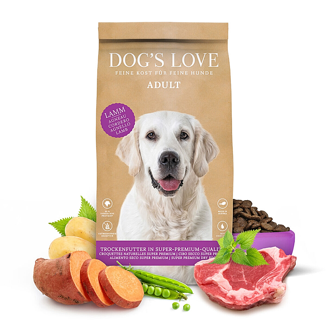 Dog's Love granule Jehněčí Adult NEW 2kg