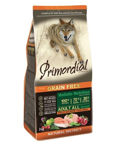 Primordial Pet Food Adult Chicken & Salmon 2 kg