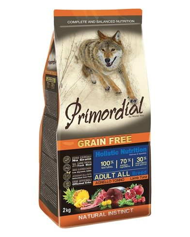 Primordial Pet Food Adult Tuna & Lamb 2 kg