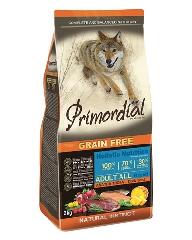 Primordial Pet Food Adult Trout & Duck 2 kg