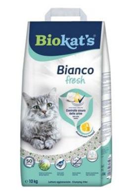 Biokats podestýlka pro kočky Bianco Fresh 10 kg