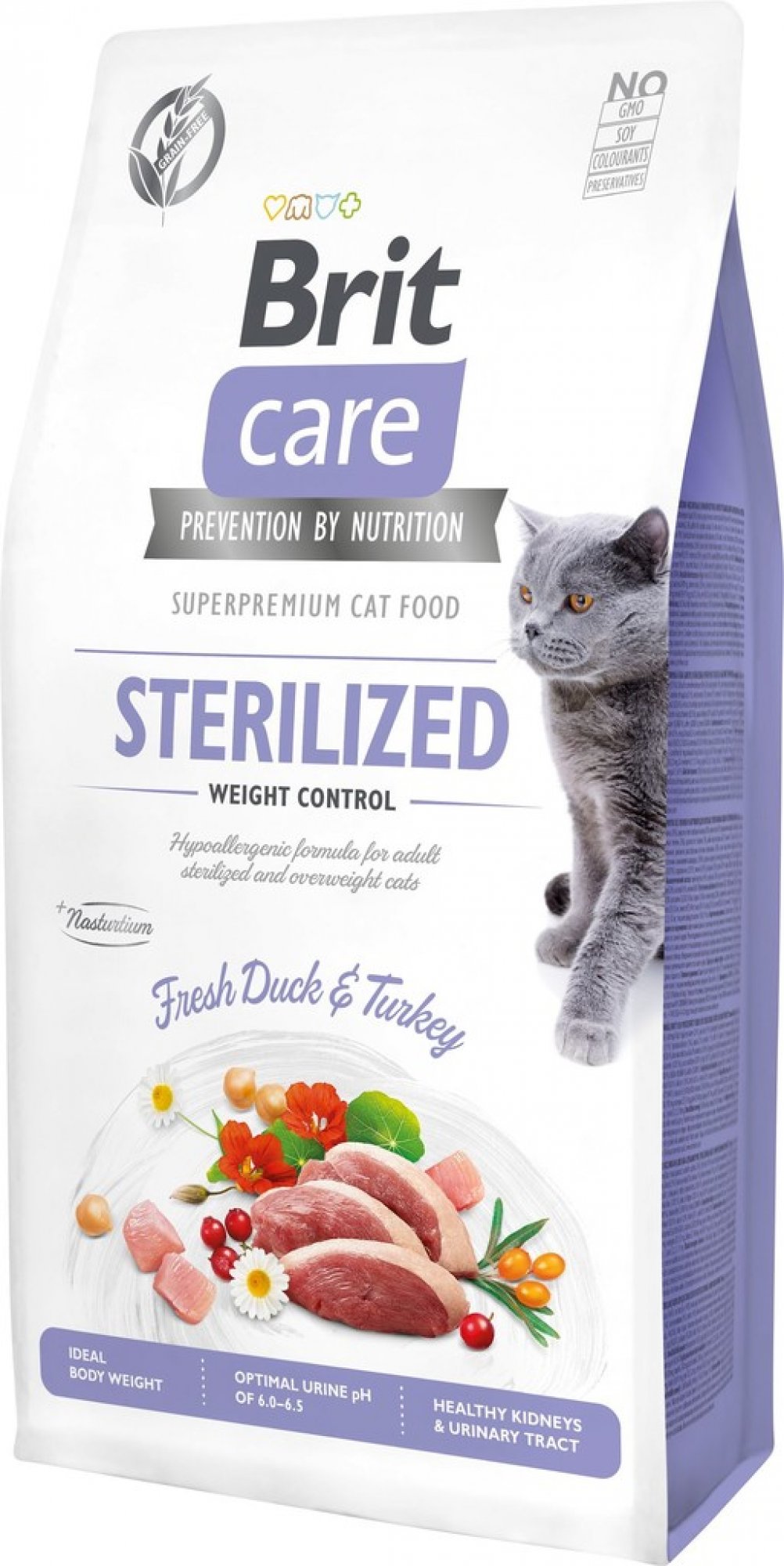 Brit Care Cat Grain-Free Sterilized Weight Control 7 kg