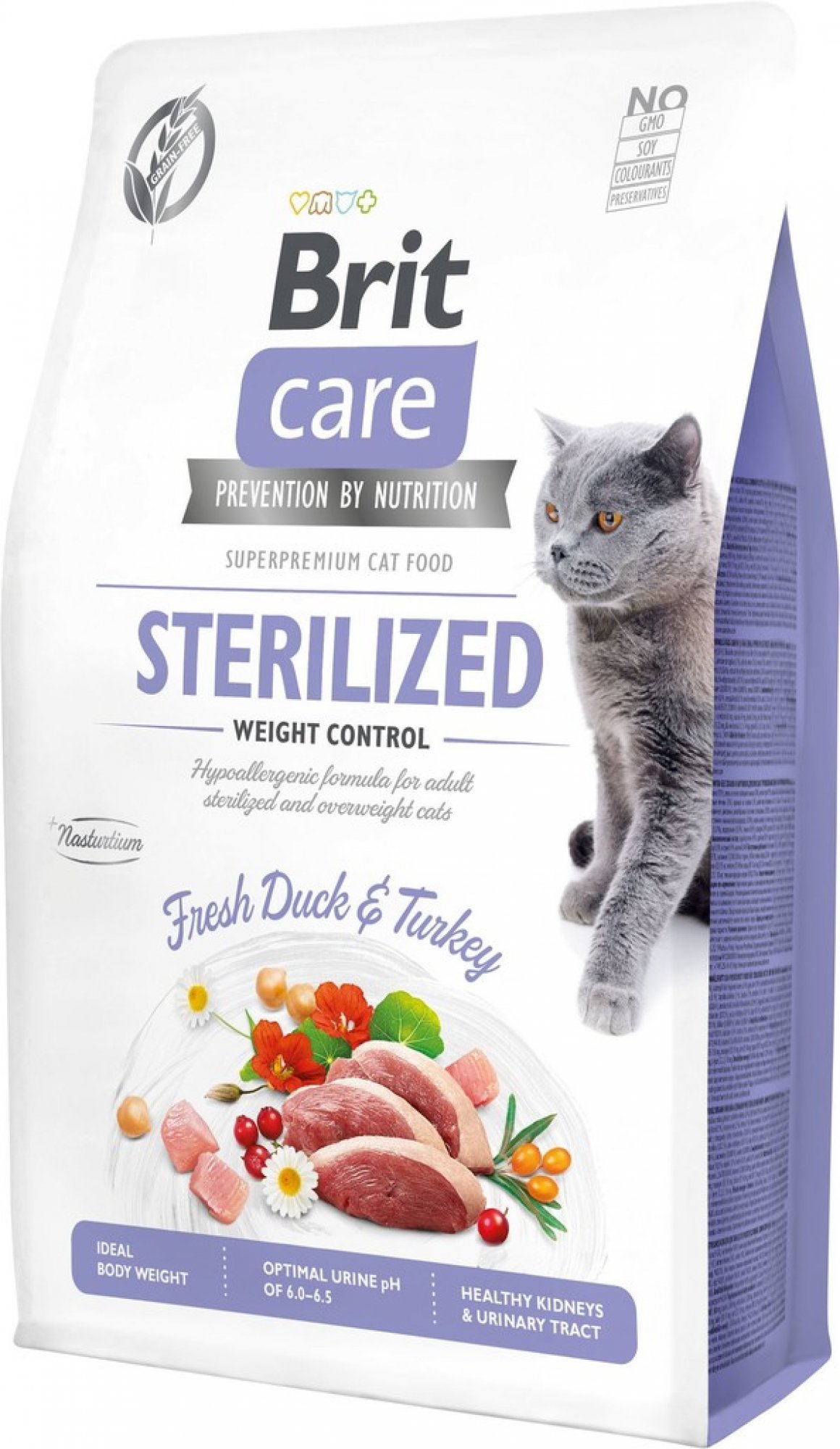 Brit Care Cat Grain-Free Sterilized Weight Control 2 kg