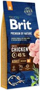 Brit Premium by Nature Dog Adult M 15 kg