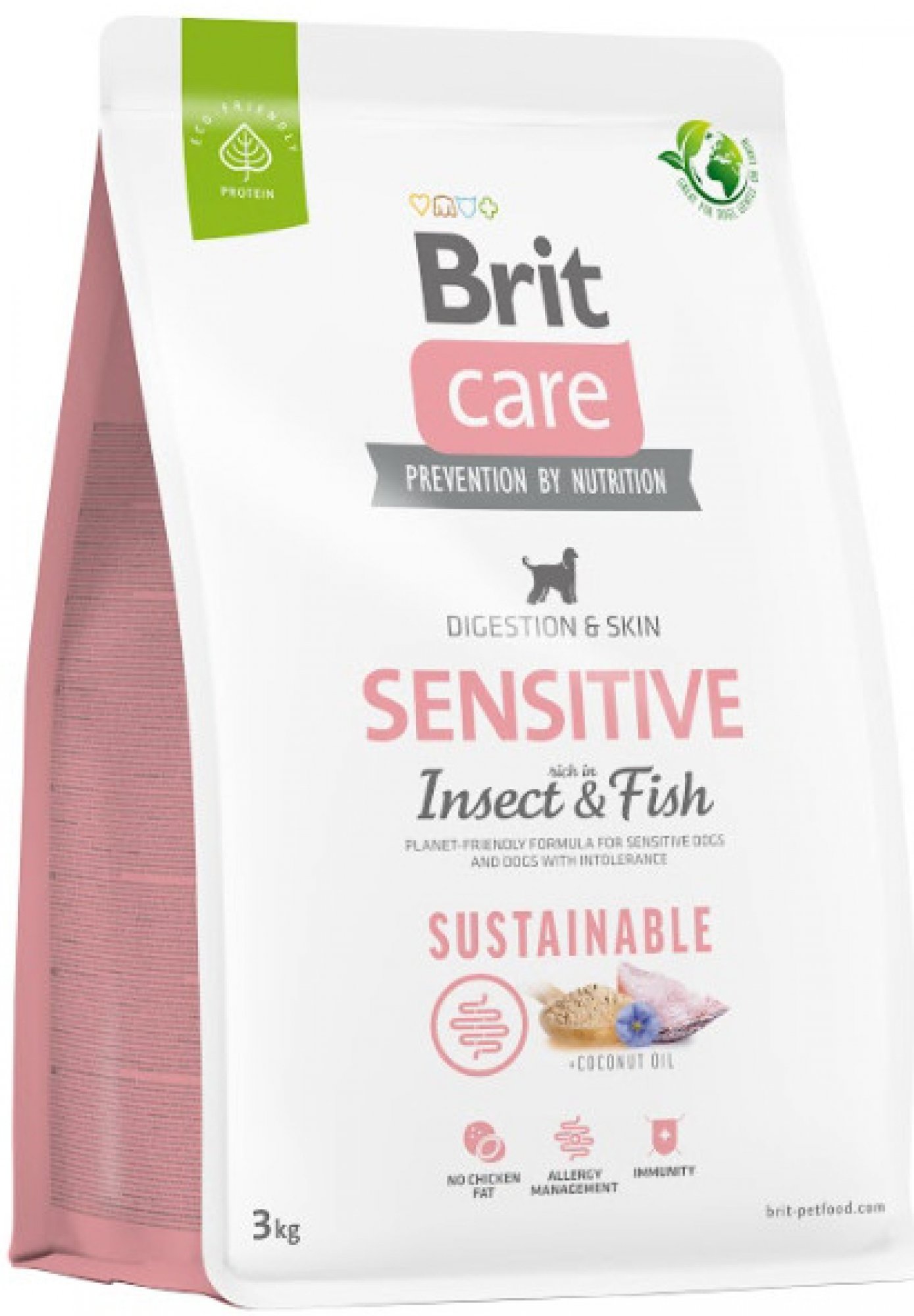  Brit Care Dog Sustainable Sensitive Insect+Fish 3 kg 