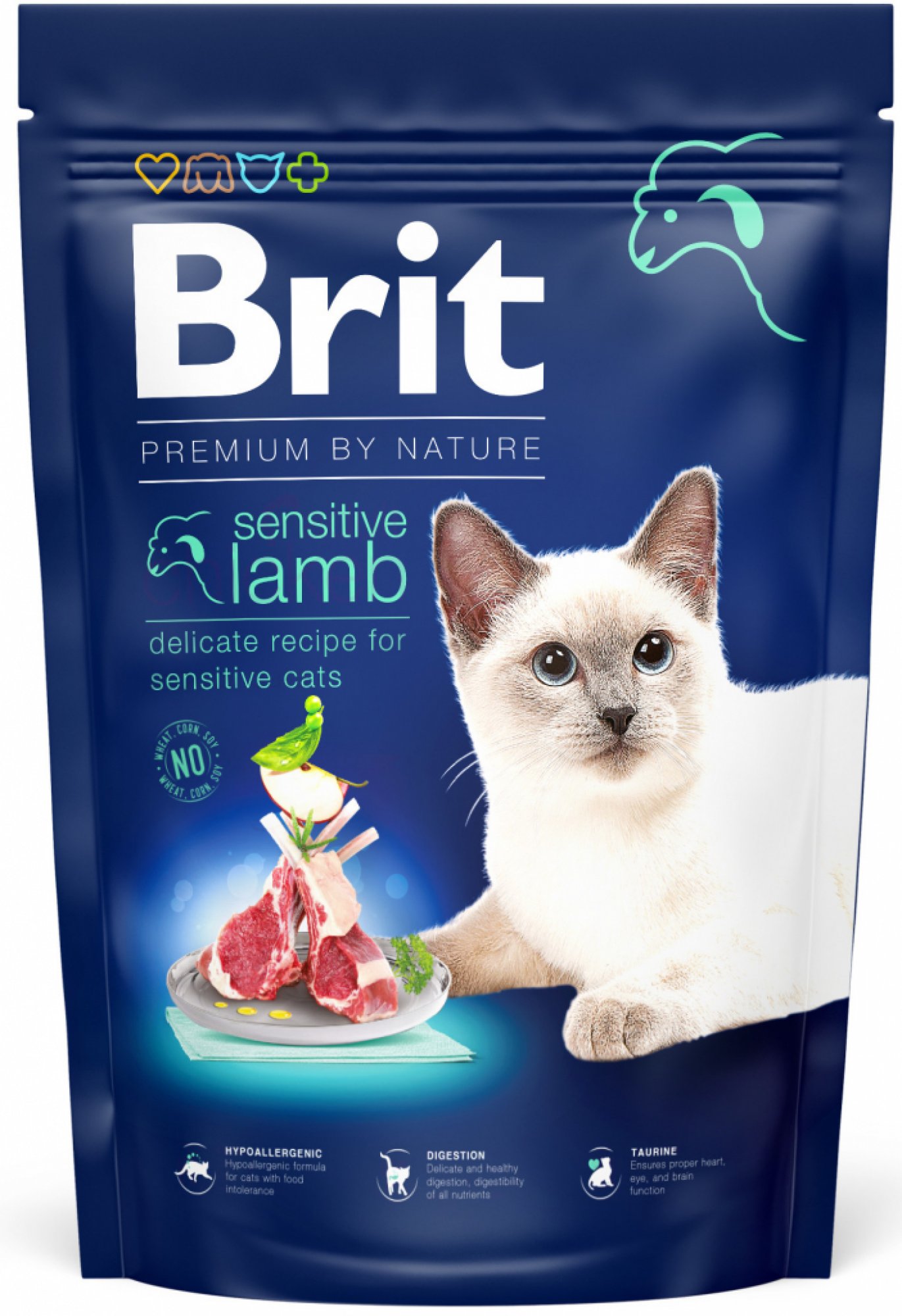  Brit Premium by Nature Cat Sensitive Lamb 1,5 kg 