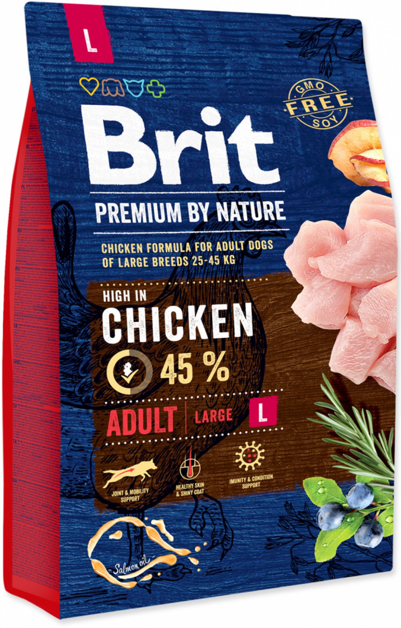  Brit Premium by Nature Dog Adult L 3 kg 