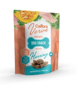 Calibra Dog Verve Semi-Moist Snack Fresh Herring 150g
