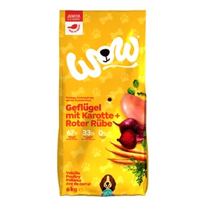 WOW granule Drůbeží Junior 6 kg