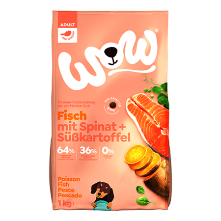 WOW granule Ryba Adult 1kg Minis