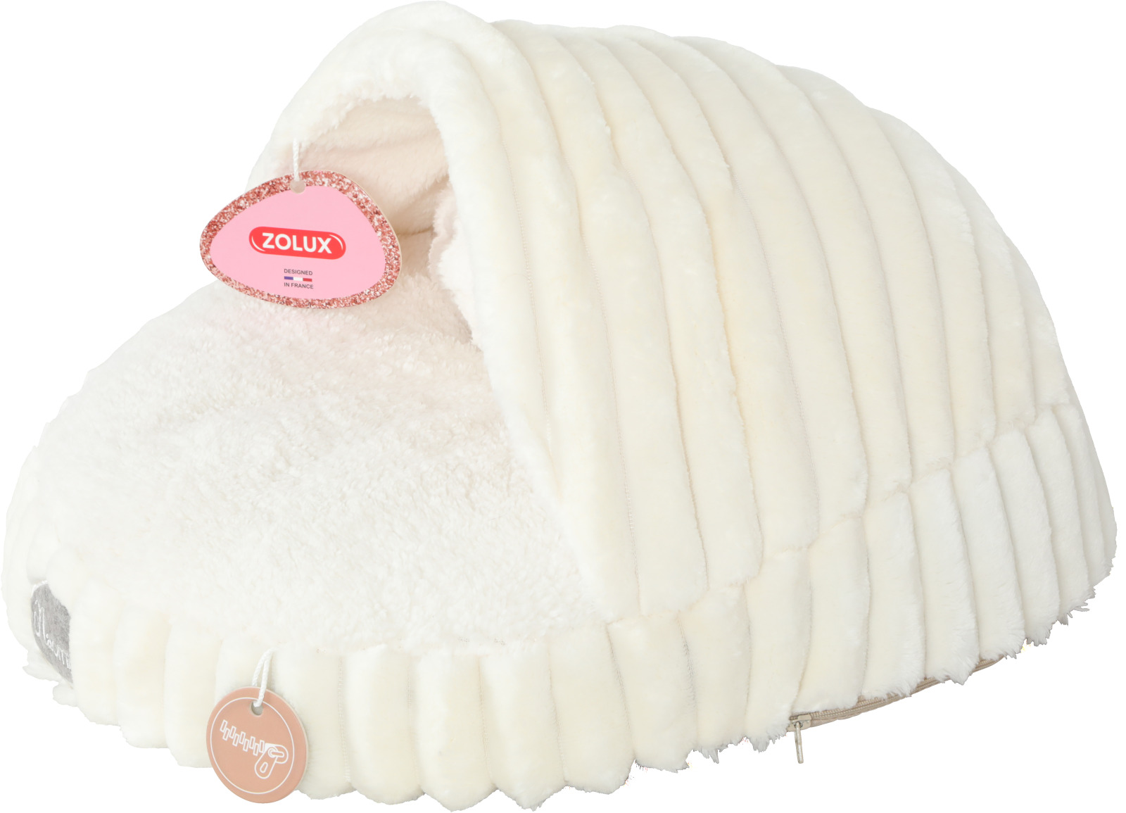 Pelech NAOMI Se stříškou prošívaný béžový Zolux 