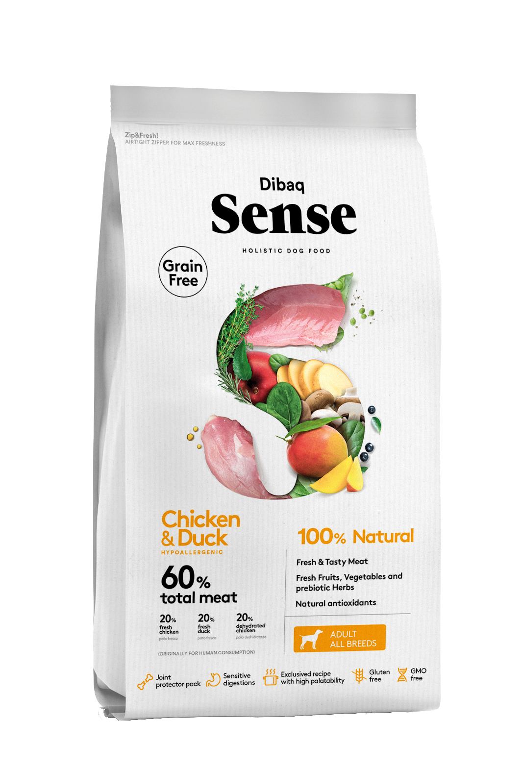 DIBAQ SENSE Chicken&Duck 12 kg