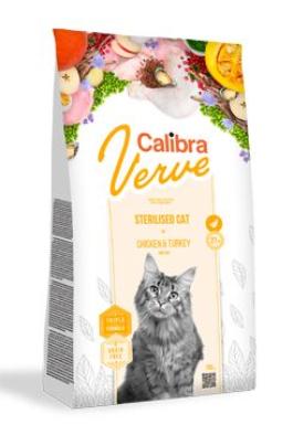 Calibra Cat Verve GF Sterilised Chicken&Turkey 750g 