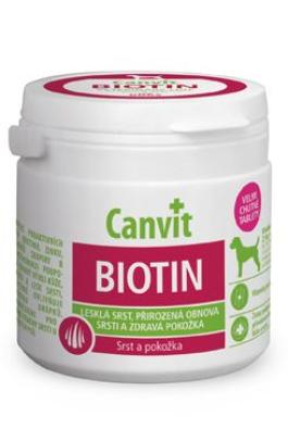 Canvit Biotin pro psy ochucený 100g 