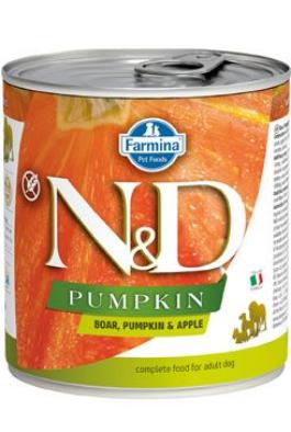 N&D DOG PUMPKIN Adult Boar & Apple 285g 