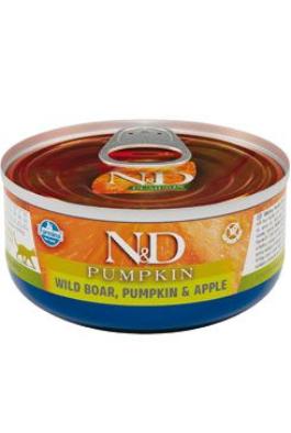 N&D CAT PUMPKIN Adult Boar & Apple 70g 