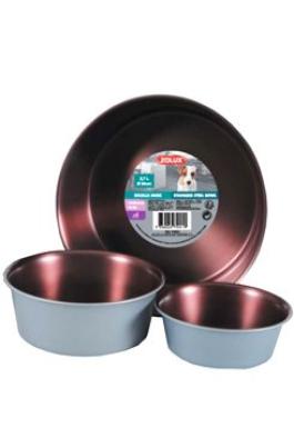 Miska nerez protiskluz COPPER 2,7l Zolux 