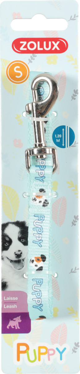 Vodítko pes štěně MASCOTTE modrá 13mm 1,2m Zolux 