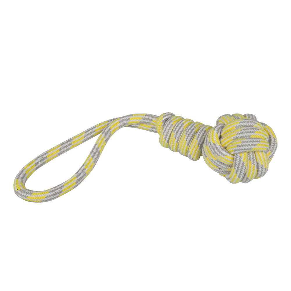 Hračka pro psy bavlněný uzel se smyčkou 
