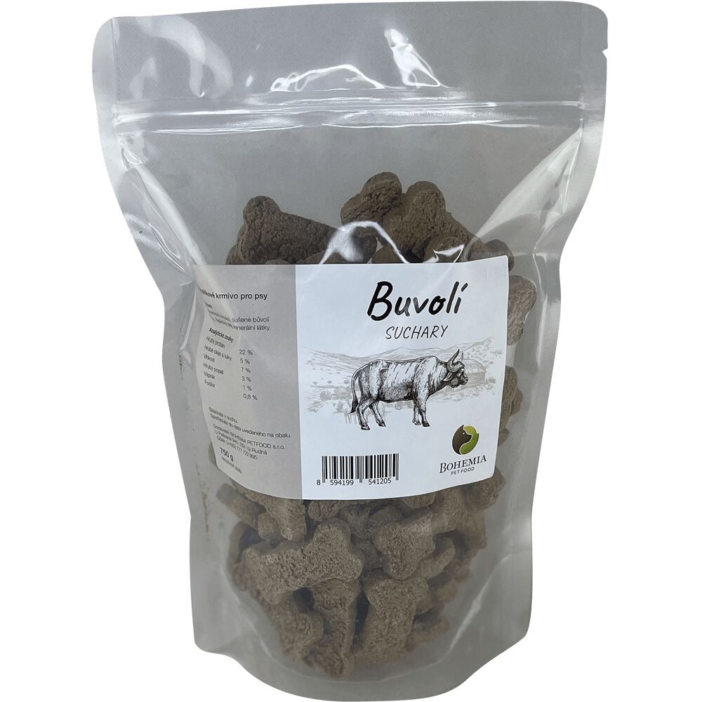 BOHEMIA Bůvolí suchary 750g