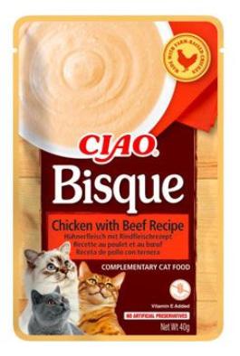 Churu Cat CIAO Bisque Chicken with Beef Recipe 40g 