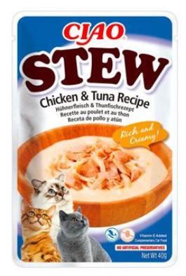 Churu Cat CIAO Stew Chicken&Tuna Recipe 40g 