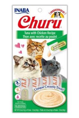 Churu Cat Purée Tuna with Chicken 4x14g 
