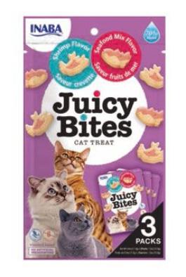 Churu Cat Juicy Bites Shrimp&Seafood Flavor3x11,3g 