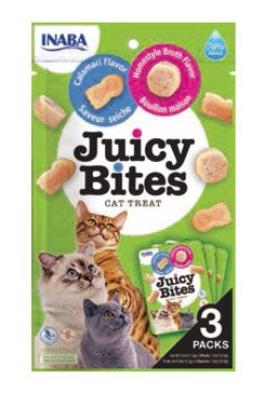Churu Cat Juicy Bites Broth&Calamari Flavor3x11,3g 
