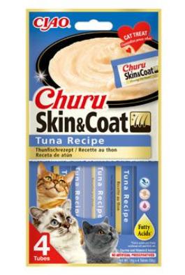 Churu Cat Skin&Coat Tuna Recipe 4x14g 