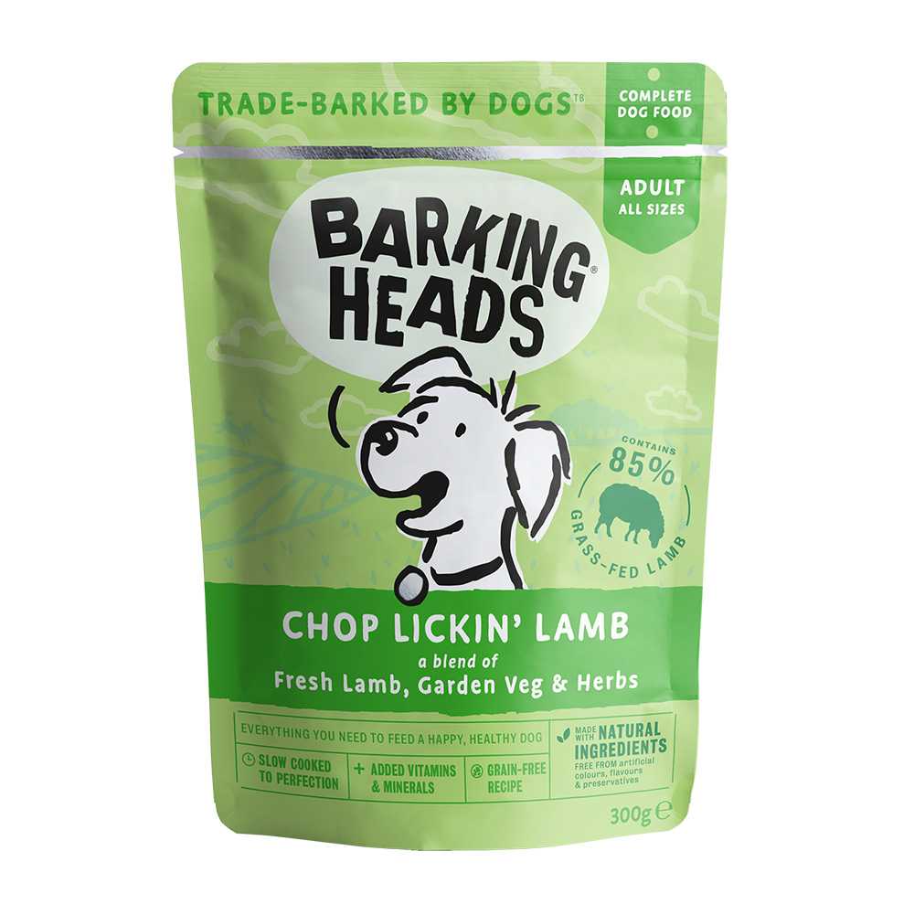 BARKING HEADS Chop Lickin’ Lamb kapsička 300g 