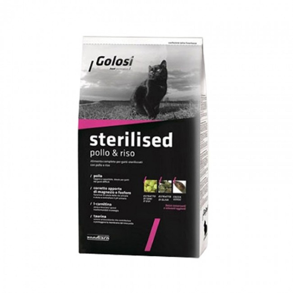 Golosi Cat Indoor - Sterilizzati 20 kg