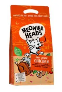 MEOWING HEADS Paw Lickin’ Chicken 1,5kg 