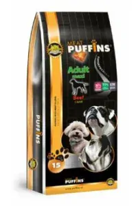Puffins Dog Adult Maxi Beef 15kg 