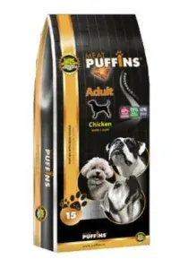 Puffins Dog Adult Chicken 15kg 