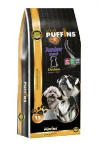 Puffins Dog Junior Maxi Chicken 15kg 