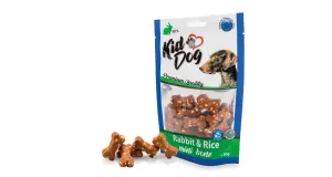 KIDDOG králičí maso s rýží MINI kostičky 80 g