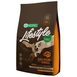  Nature's Protection Dog Dry LifeStyle GF Junior Salmon 1.5 kg 