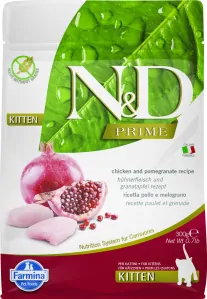 N&D PRIME CAT KITTEN Chicken & Pomegranate 300g 
