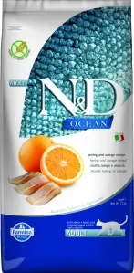N&D OCEAN CAT Adult Herring & Orange 5kg 